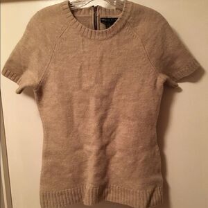 Marina Luna Wool Short Sleeve Sweater Size Medium